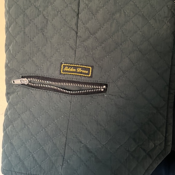 Golden Dress Equestrian Quilted Vest - Picture 2 of 5